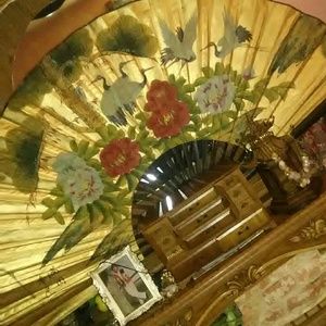 COPY - Large Japanese Hanging Wall Fan